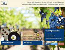 Tablet Screenshot of gasthof-trummer.com